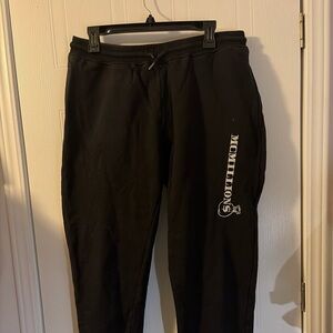 MCMILLIONS BLACK MONEYBAG JOGGERS MENS LARGE